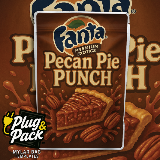 Fanta Pecan Pie Punch (Digital Bag Template)