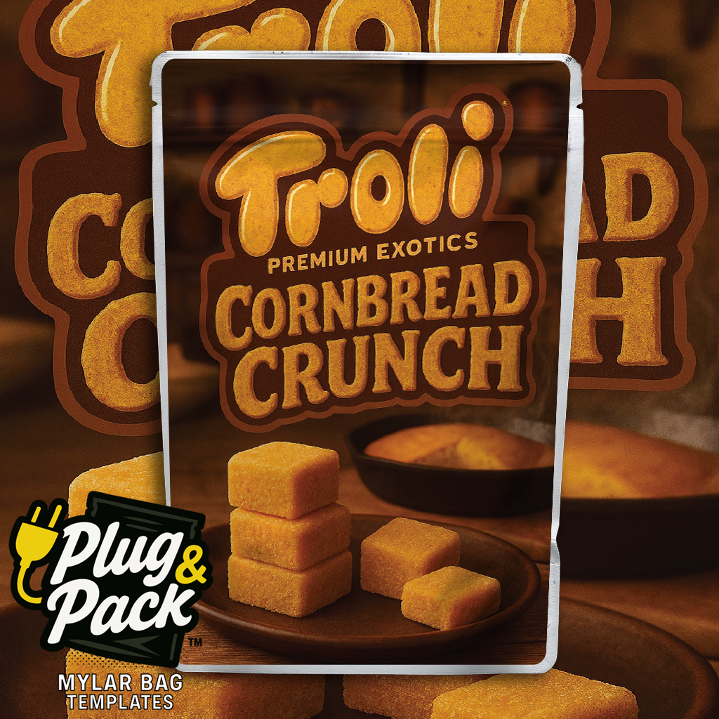Cornbread Crunch (Digital Bag Template) – JRob Design