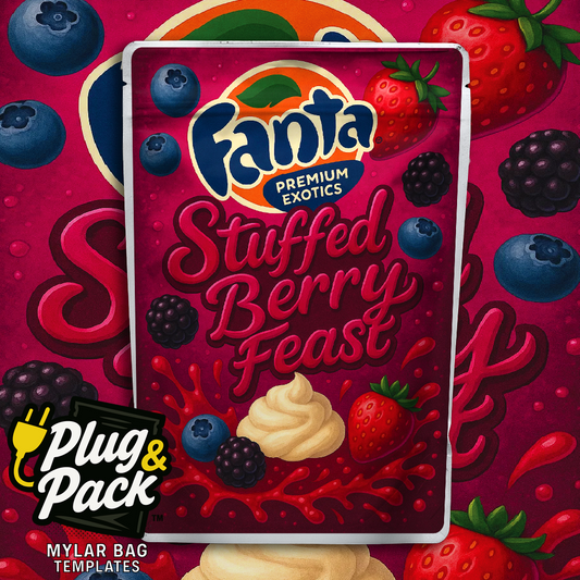 Fanta Stuffed Berry Feast (Digital Bag Template)