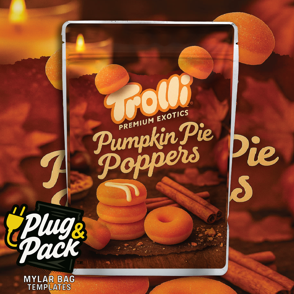 Pumpkin Pie Poppers (Digital Bag Template)
