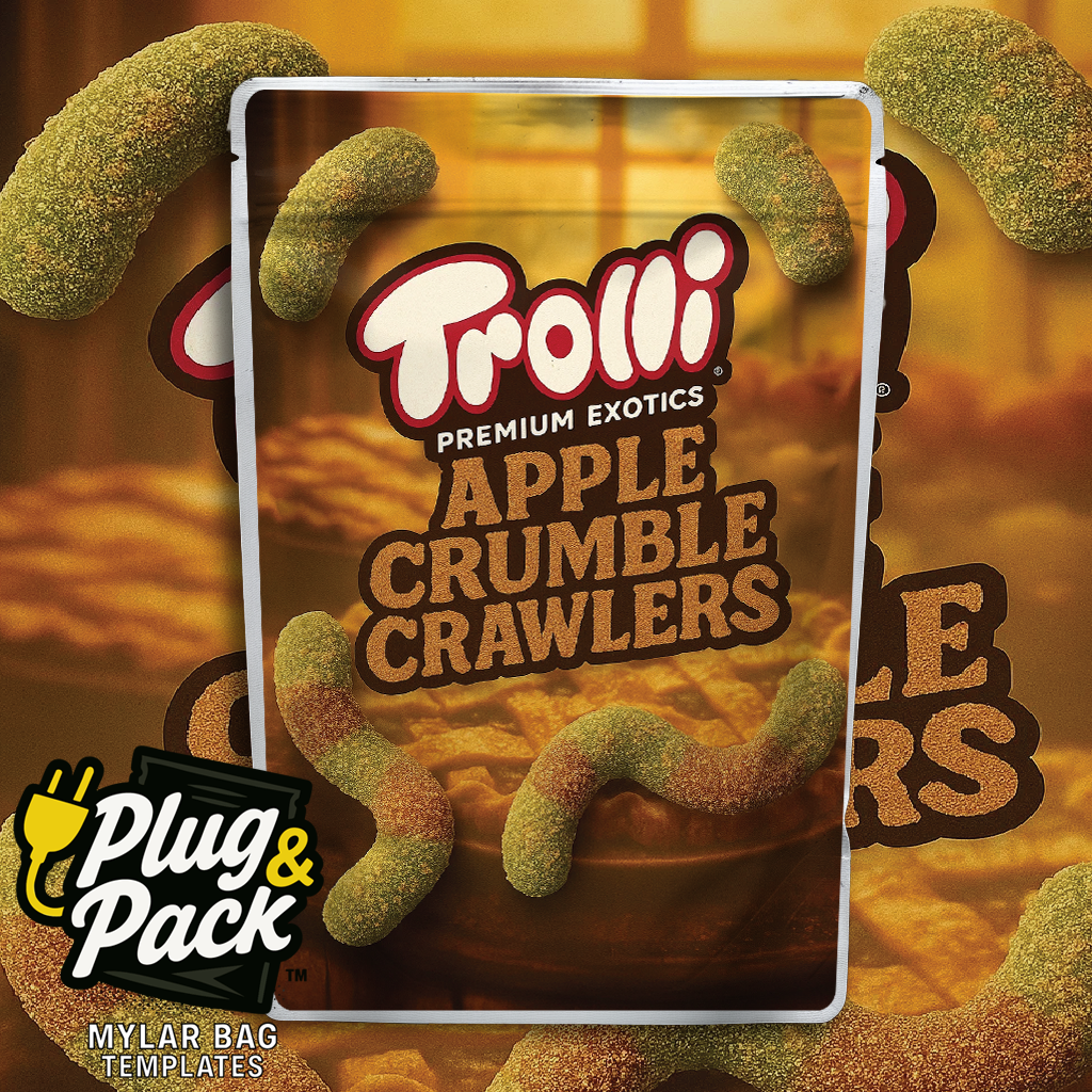 Apple Crumble Crawlers (Digital Bag Template)