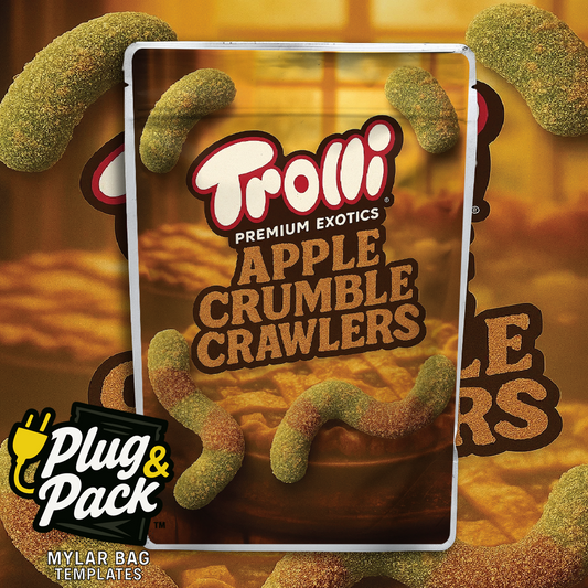 Apple Crumble Crawlers (Digital Bag Template)