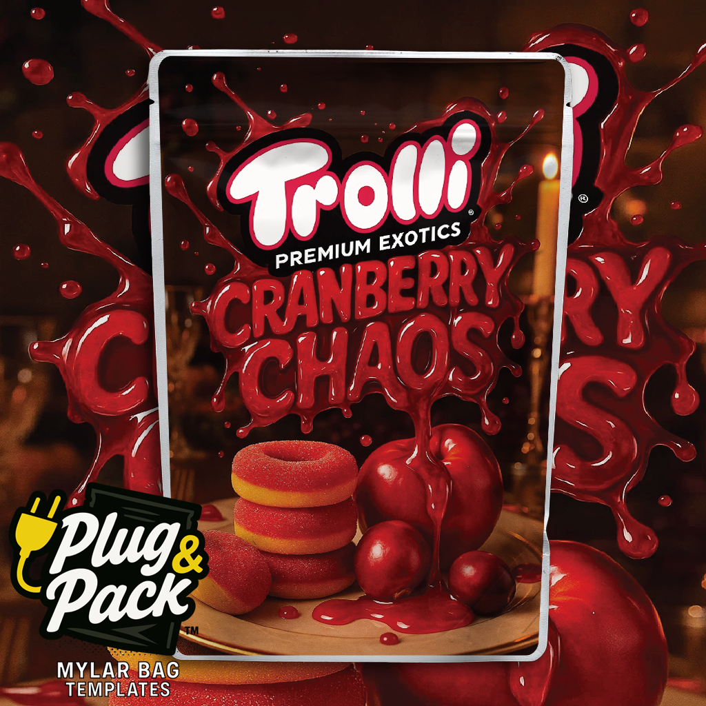 Cranberry Chaos (Digital Bag Template)