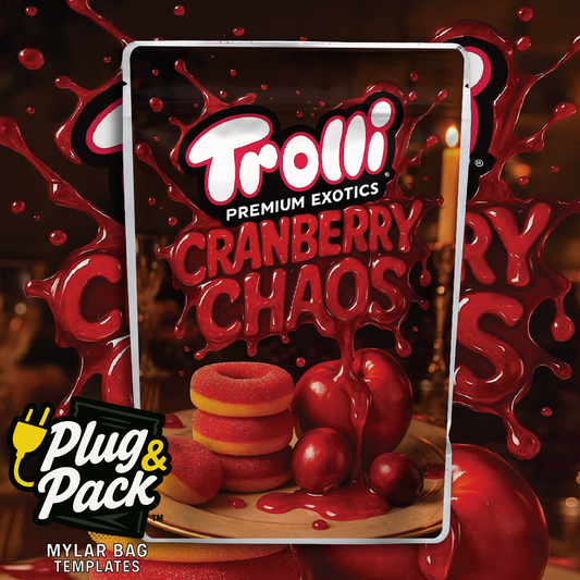 Cranberry Chaos (Digital Bag Template)
