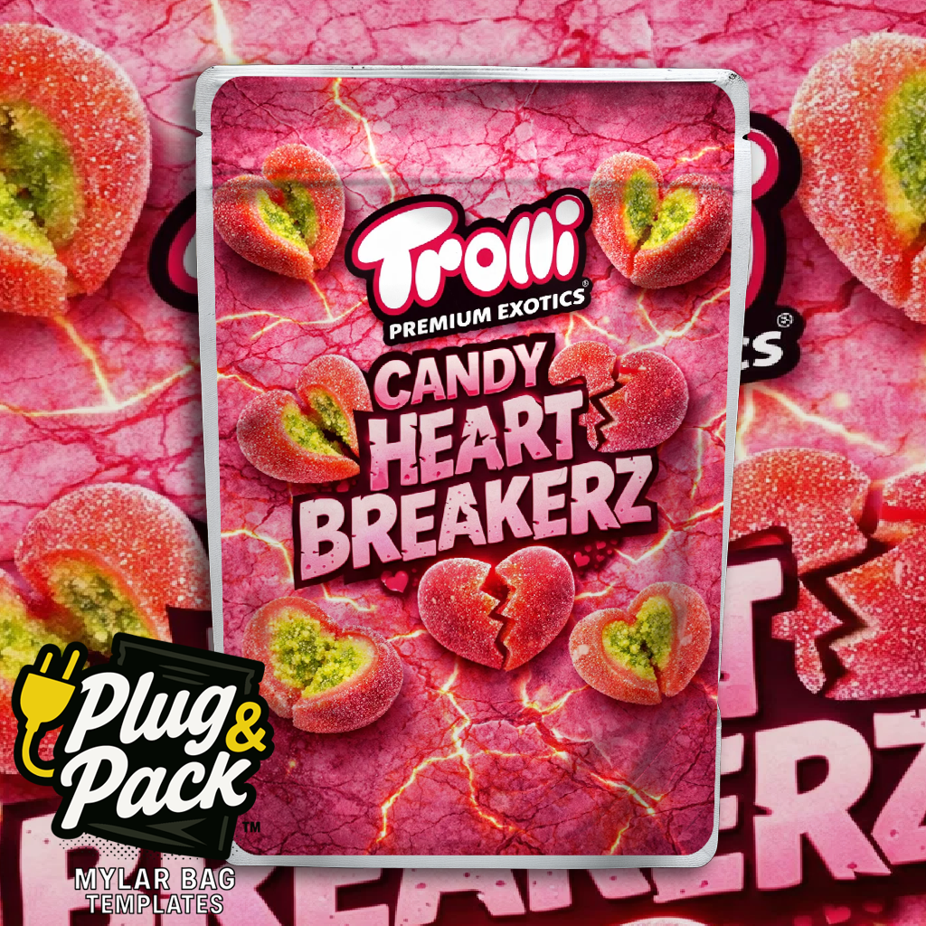 Trolli Candy Heart Breakerz (Digital Bag Template)