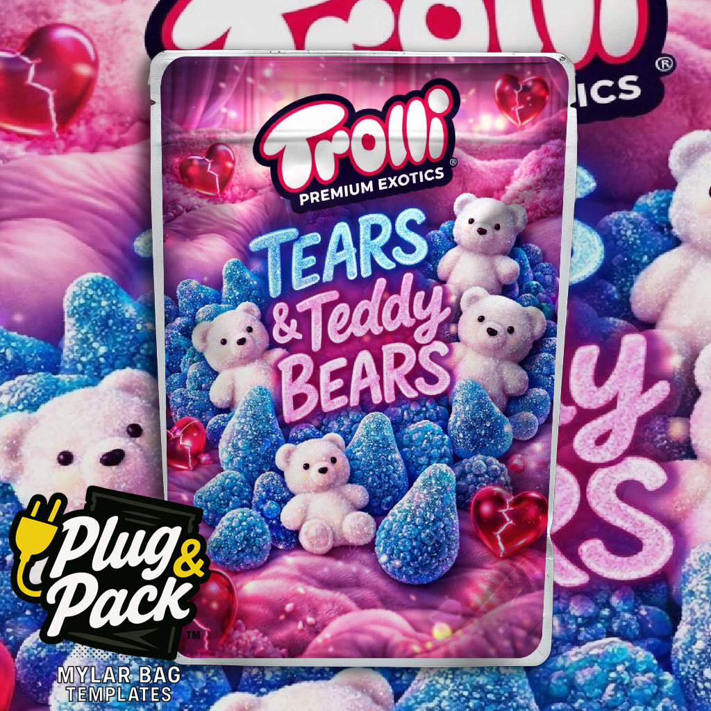 Trolli Tears&Teddy Bears (Digital Bag Template)