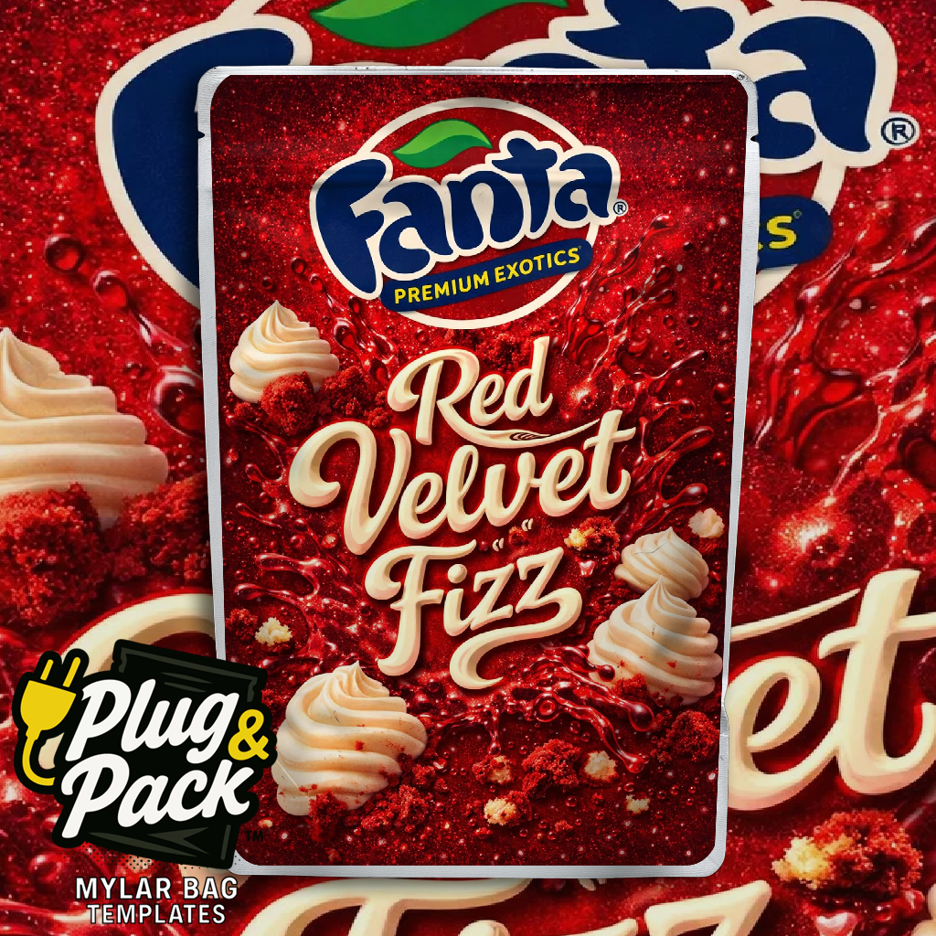Fanta Red Velvet(Digital Bag Template)