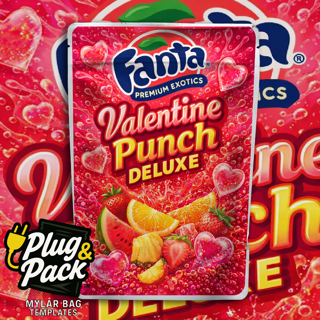 Fanta Valentine Punch (Digital Bag Template)