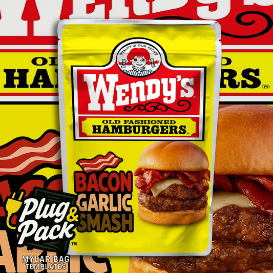 Bacon Garlic Smash WY(Digital Bag Template)