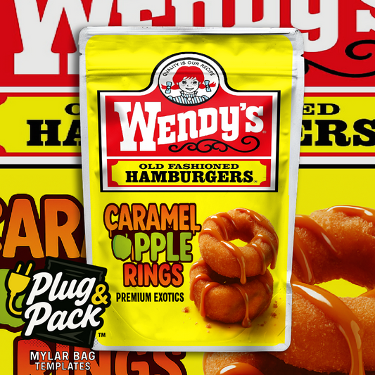 Carmel Apple Rings WY(Digital Bag Template)