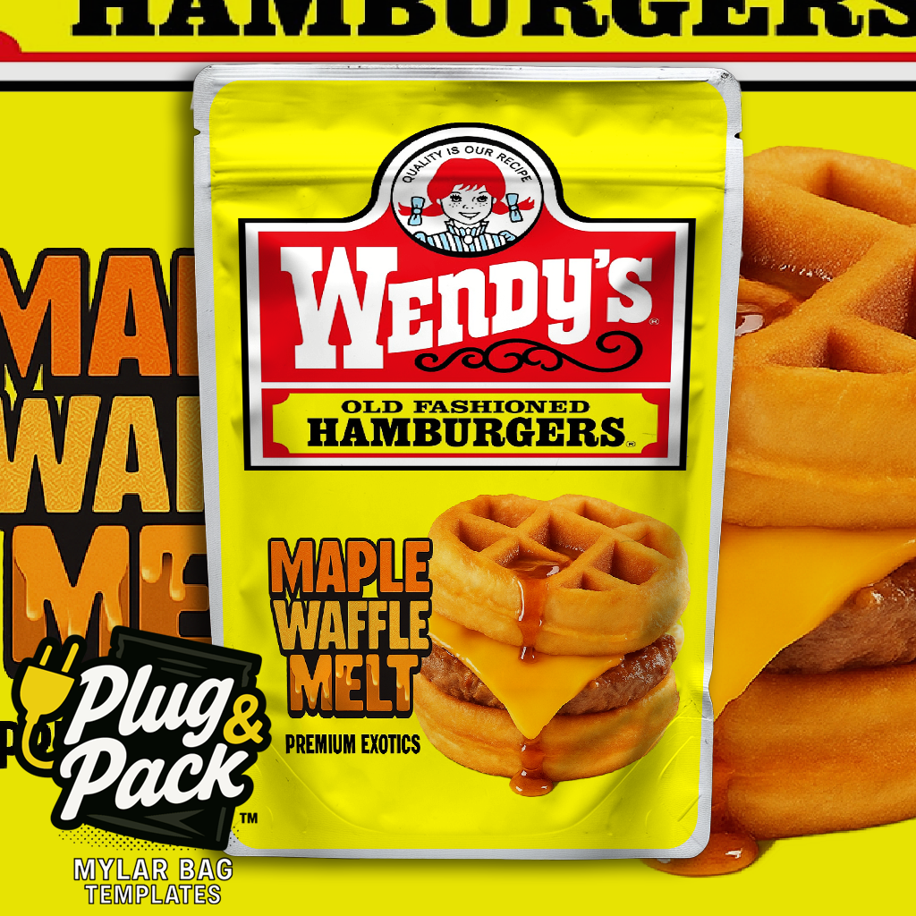 Maple Waffle Melt WY(Digital Bag Template)