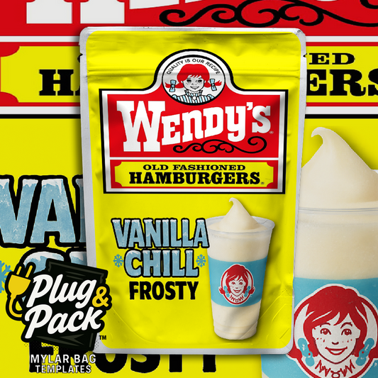 Vanilla Chill Frosty WY(Digital Bag Template)