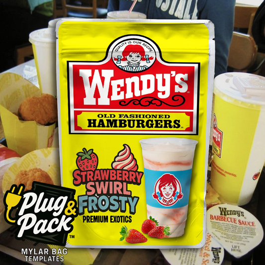 Strawberry Swirl Frosty WY(Digital Bag Template)