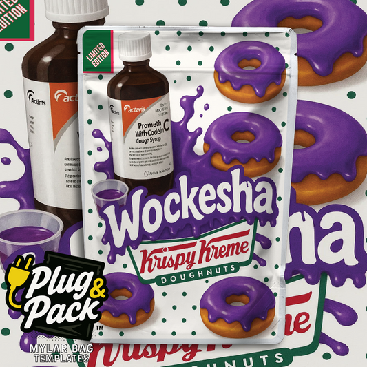 Wockesha Donut (Digital Bag Template)
