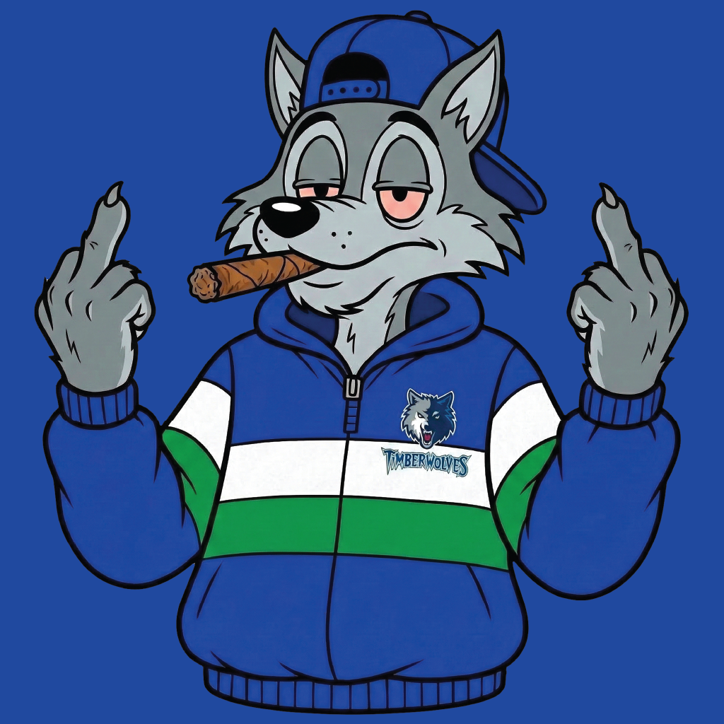 "Wolf"Minnesota FU Tee