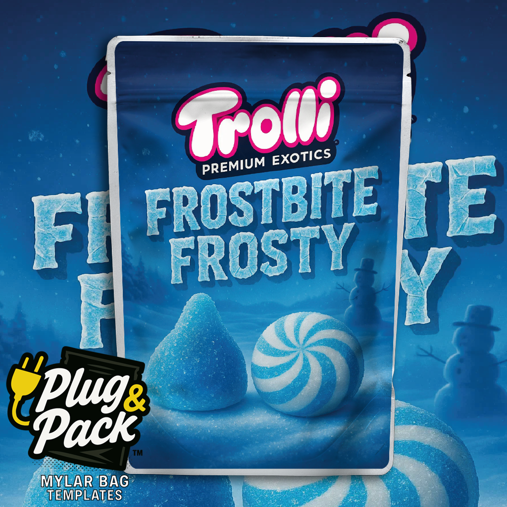 Frostbite Frosty (Digital Bag Template)