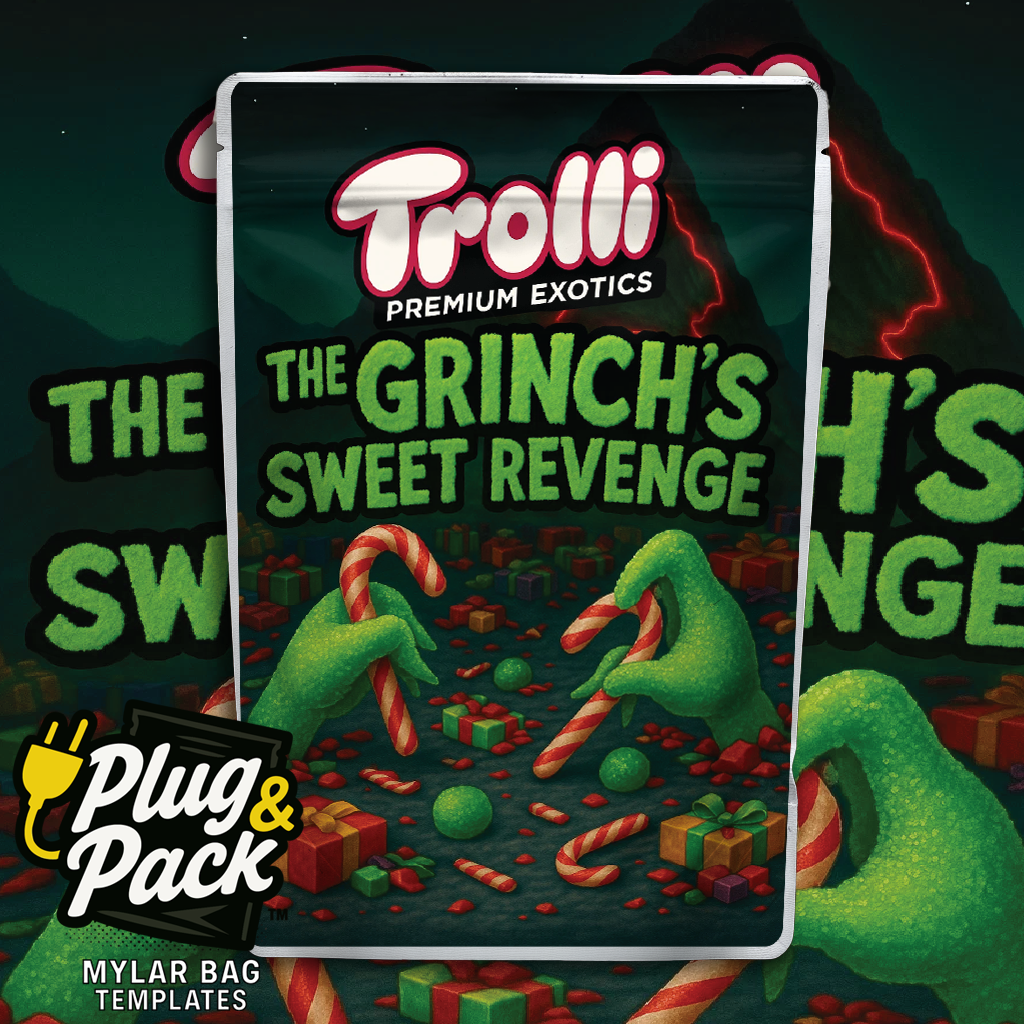 Grinch's Sweet Revenge (Digital Bag Template)