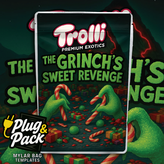 Grinch's Sweet Revenge (Digital Bag Template)