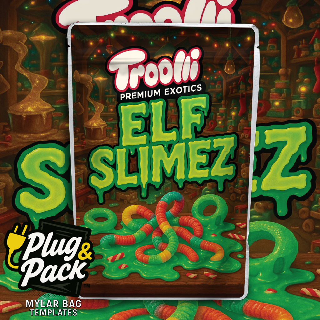 Elf Slimez (Digital Bag Template)