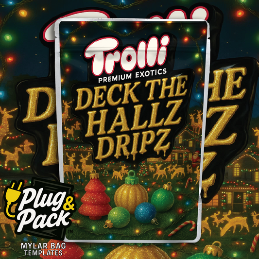 Deck The Hall (Digital Bag Template)