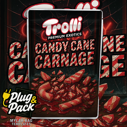 Candy Cane (Digital Bag Template)