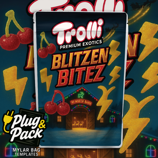 Blitzen Bitez(Digital Bag Template)