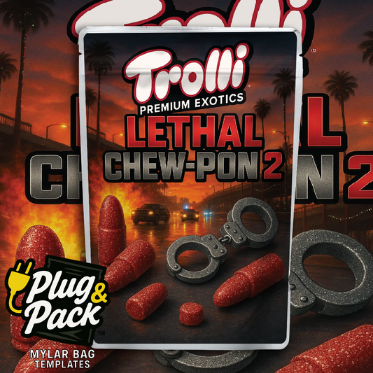 Lethal Chew-pon (Digital Bag Template)