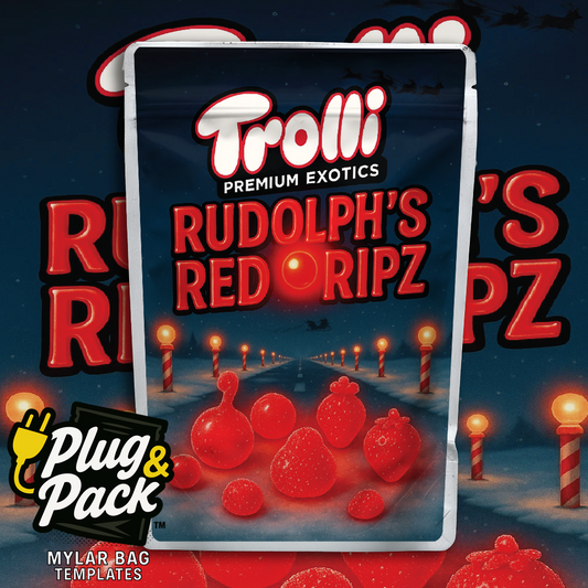 Rudolph's Reds (Digital Bag Template)