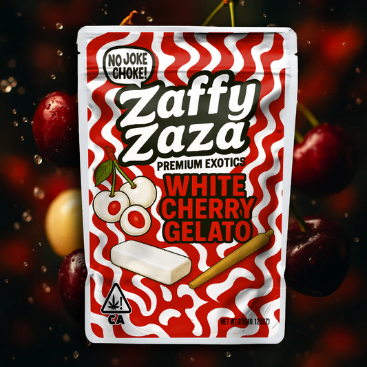 Zaza Zaffy White Cherry Gelato (Digital Bag Template)