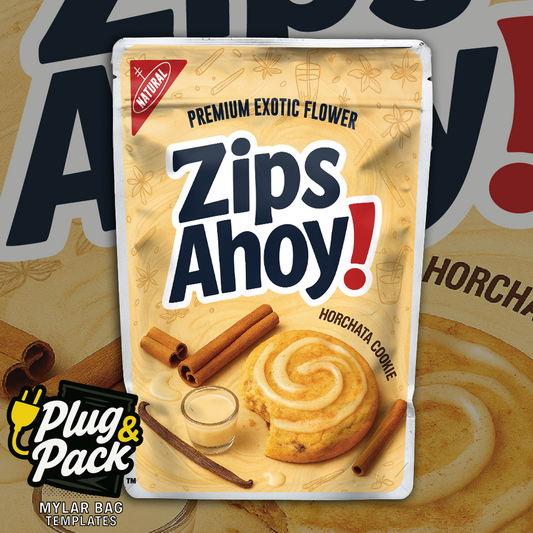 Zips Ahoy Horchata Cookie (Digital Bag Template)
