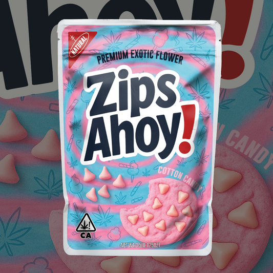 Zips Ahoy Cottoncandy (Digital Bag Template)