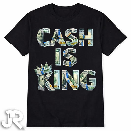 "Cash Is King" Crewneck T-shirt