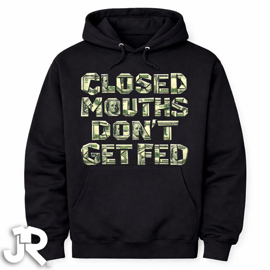 "Closed Mouths" Crewneck Hoodie