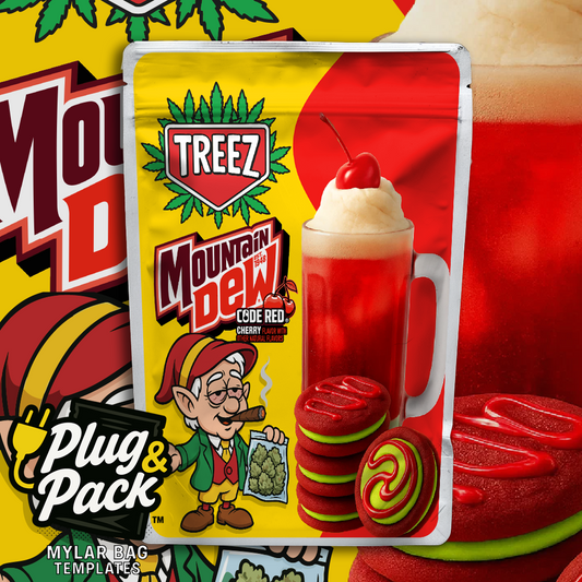 Treez Code Red (Digital Bag Template)