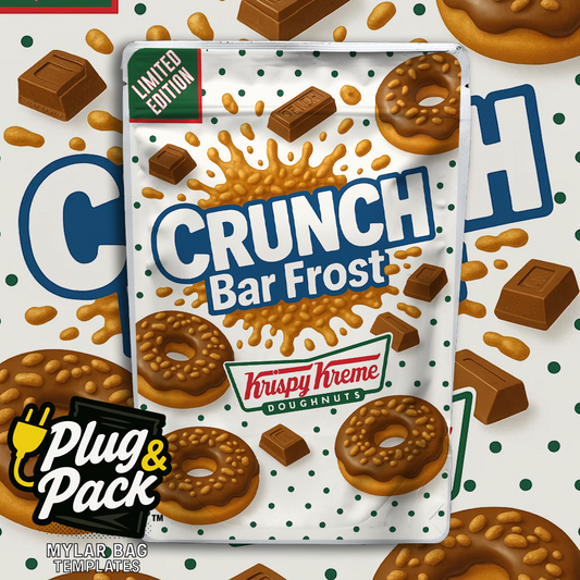 Crunch Bar Donut (Digital Bag Template)