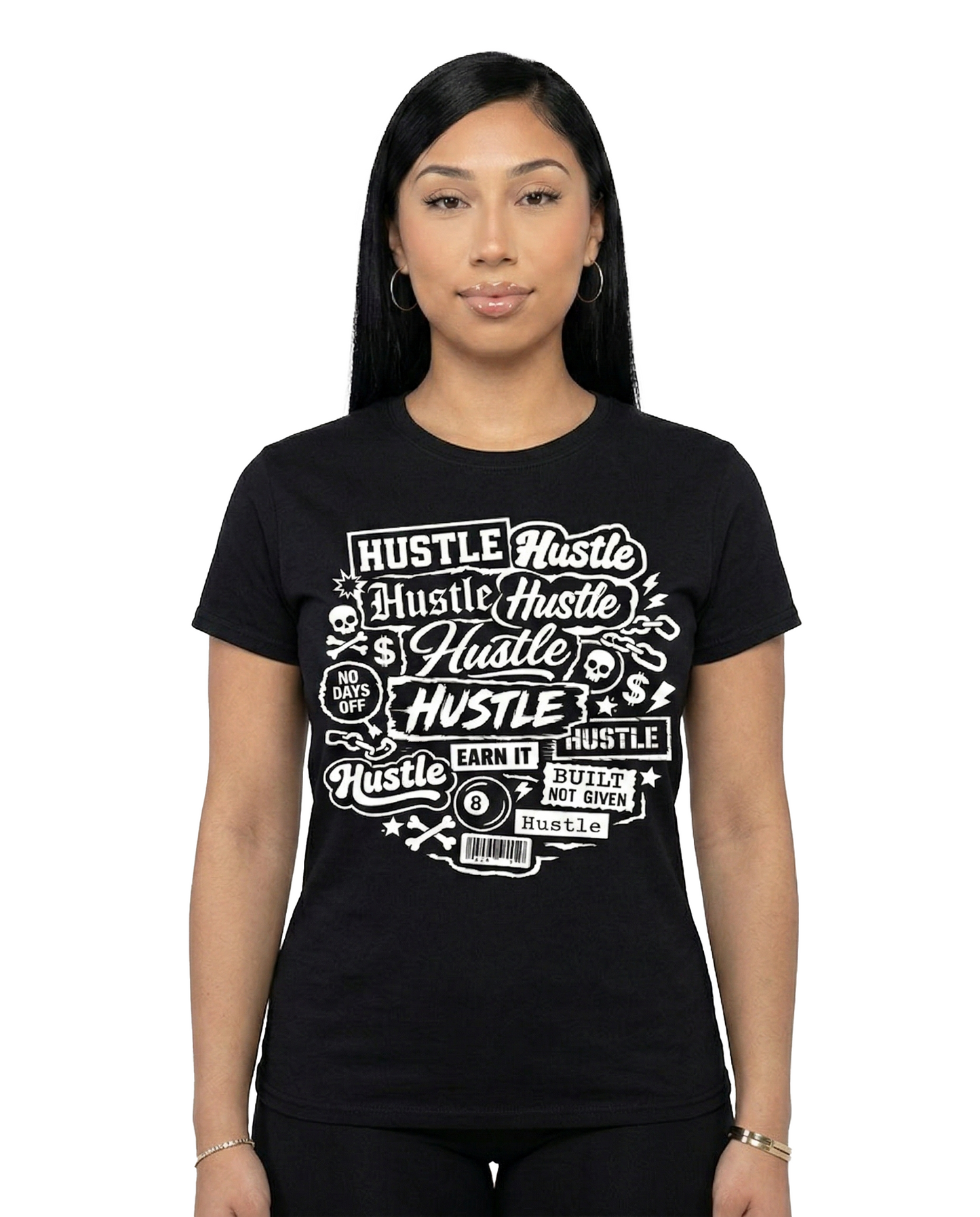'Hustle Hustle Hustle' T-shirt