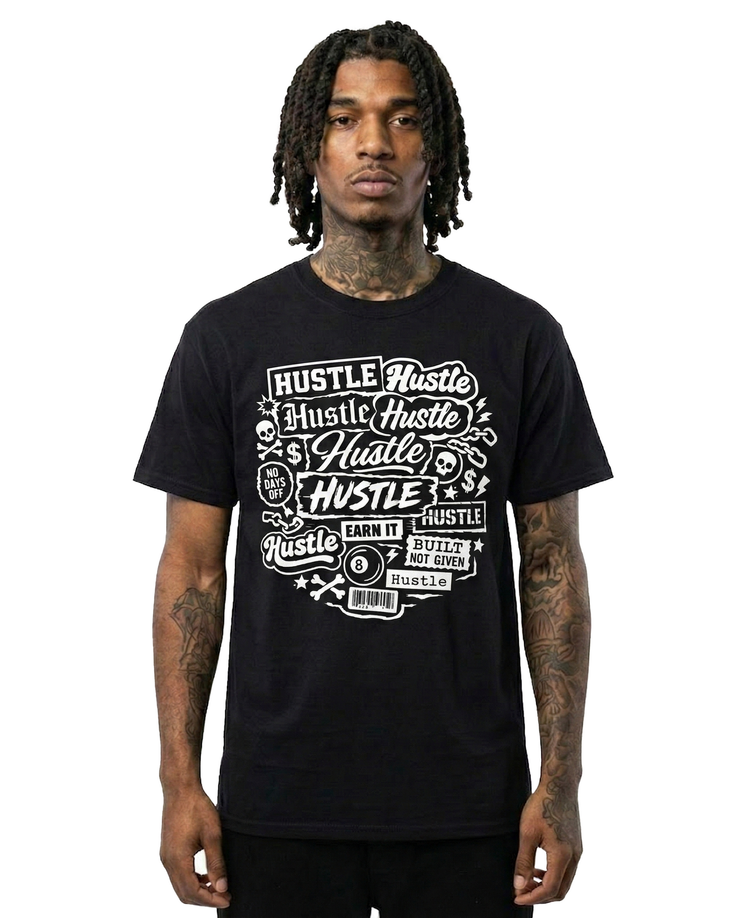'Hustle Hustle Hustle' T-shirt