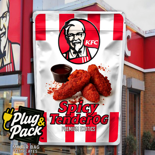 Spicy Tender OG KFC(Digital Bag Template)