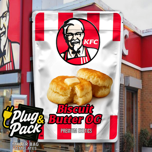 Butter Biscuits OG KFC(Digital Bag Template)