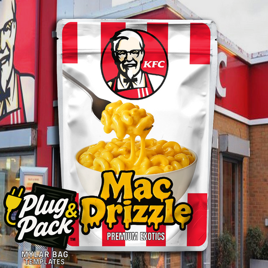 Mac Drizzle KFC(Digital Bag Template)