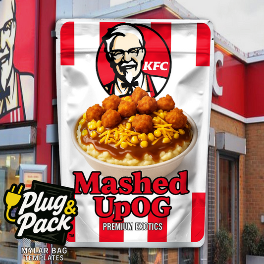 Mashed Up OG KFC(Digital Bag Template)