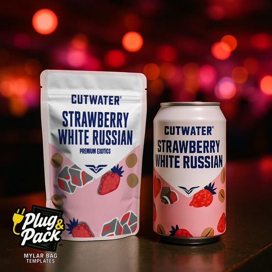 Strawberry Russian CW(Digital Bag Template)