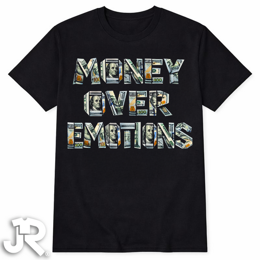 "Money Over Emotions" Crewneck T-shirt