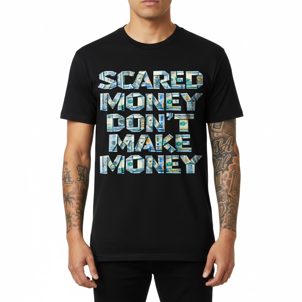 "Scared Money" Crewneck T-shirt