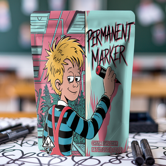 Permanent Marker (Digital Bag Template)