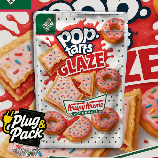Pop Tarts Donut (Digital Bag Template)