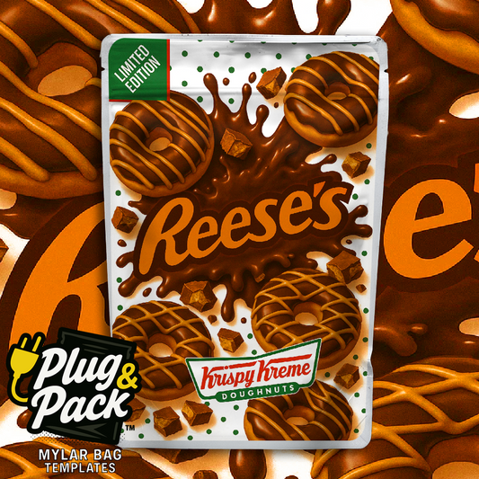 Reeses Donut (Digital Bag Template)