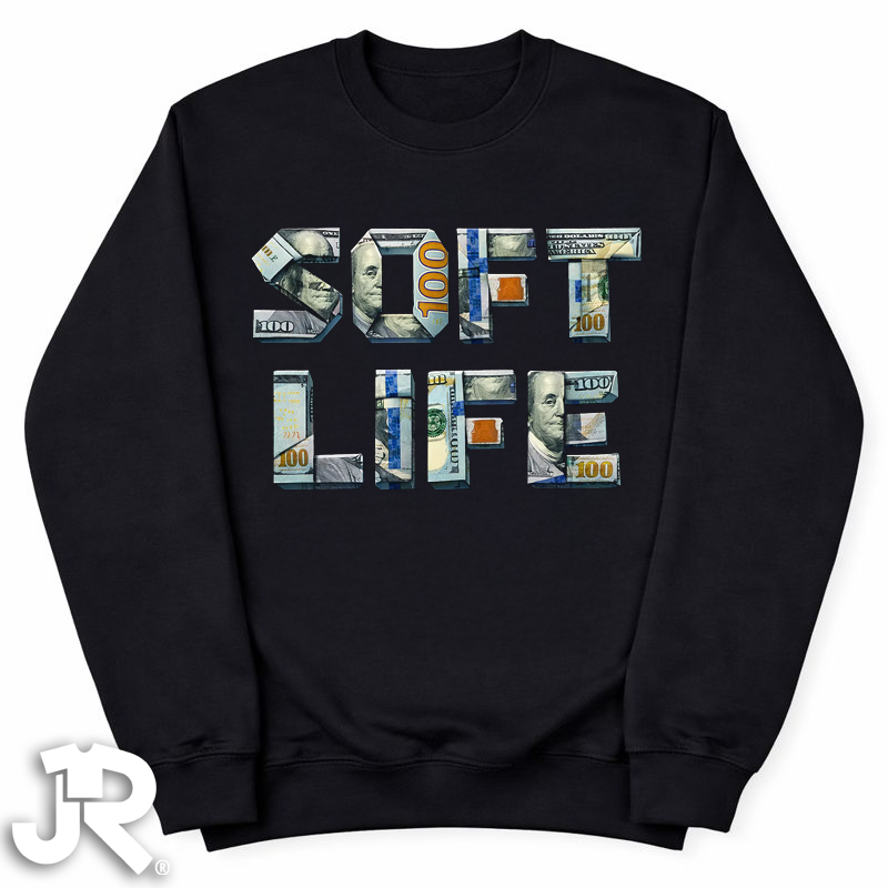 "Soft Life" Crewneck Sweatshirt