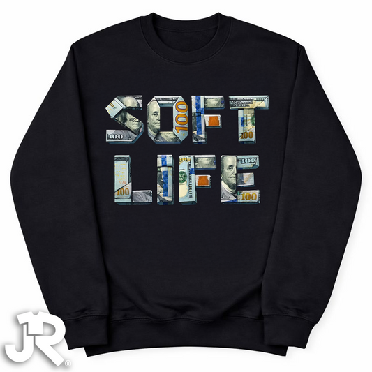 "Soft Life" Crewneck Sweatshirt