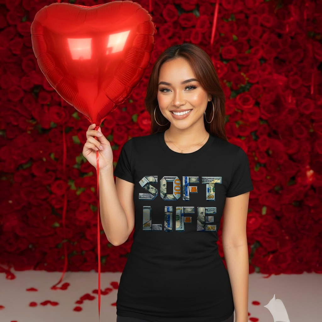 "Soft Life" Crewneck T-shirt